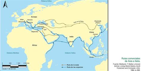 Final Expansión mordedura ruta de la seda y las especias mapa sol ...