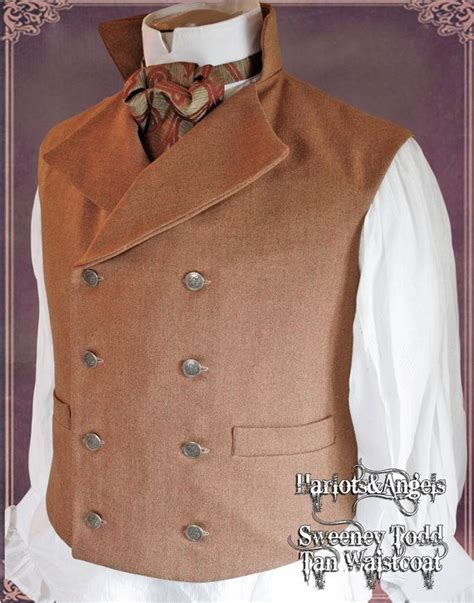 Steampunk Sewing Pattern Double Breasted Vest Waistcoat Harlots And