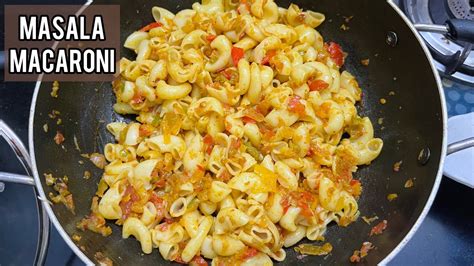 Indian Style Macaroni Pasta इतना आसान और टेस्टी पास्ता । Masala Macaroni Pasta Komals