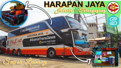 Masih Eksis Double Decker Harapan Jaya SUPER LUXURY Jakarta