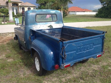 1958 Dodge D 100 Short Bed Pick Up Classic Dodge Other Pickups 1958