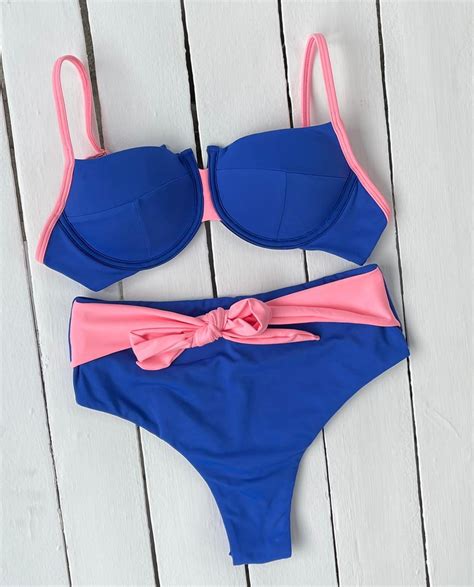 Biquini Meia Taça Bojo Removível Calcinha Hot Pants Laço