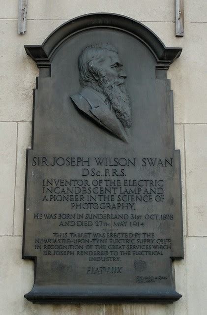 Joseph Swan Stone Plaque Open Plaques