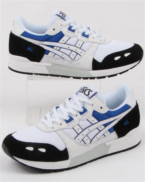 Asics Gel Lyte Trainers White Blue 80s Casual Classics