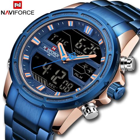 S Top Luxury Brand Naviforce Men Watches