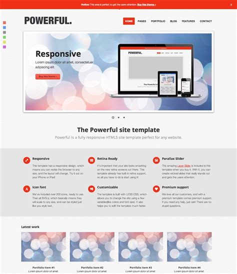 50 Awesome Responsive HTML5 Templates Creative CanCreative Can