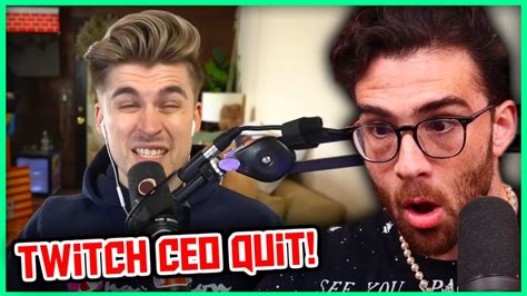 Twitchs Ceo Quit Hasanabi Reacts To Ludwig Mogul Mail Youtube