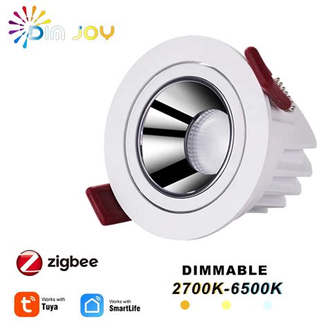 Светодиодный потолочный точечный светильник Zigbee | AliExpress