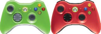 Red and Green Xbox 360 controller colors announced by Microsoft - Video ...