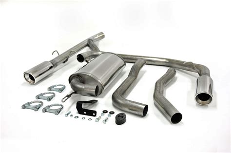 Jetex Performance Stainless Steel Cat Back Exhaust System With Round