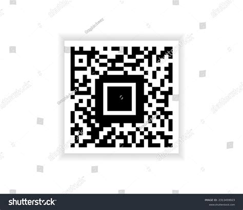 dummy QR code icon vector template. Special - Royalty Free Stock Vector ...