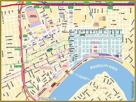 Map Of French Quarter ~ AFP CV