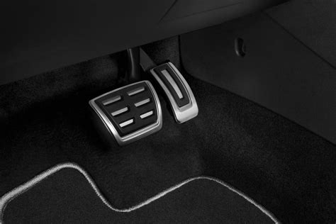 Volkswagen Tiguan Pedal Caps Aluminum A T Aluminum Foot Rest