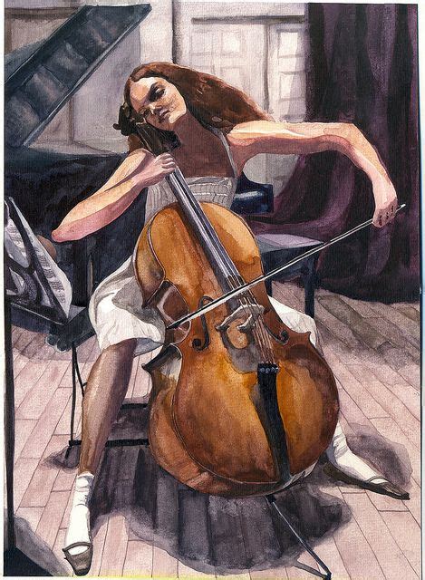 Girl Playing Cello Cello Music Drawings Cello Photography