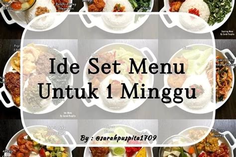 Inspirasi Menu Ramadhan Ide Set Menu Sahur Dan Buka Puasa Untuk Satu