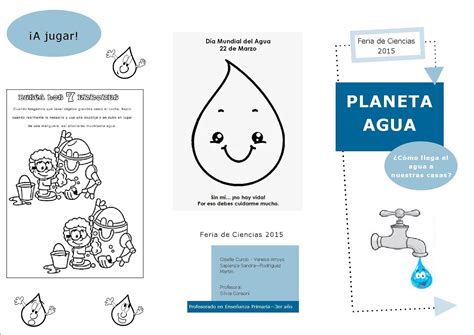 Astro Folleto C Mo Llega El Agua A Nuestras Casas