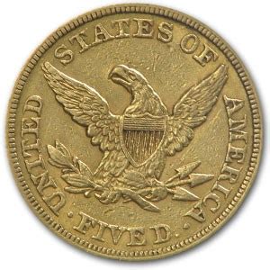 Buy 1861 $5 Liberty Gold Half Eagle AU | APMEX