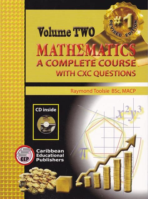 Mathematics A Complete Course With Cxc Question Volume 2 Booksmart