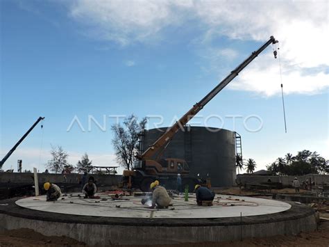 Proyek Pembangkit Program Ribu Mw Antara Foto