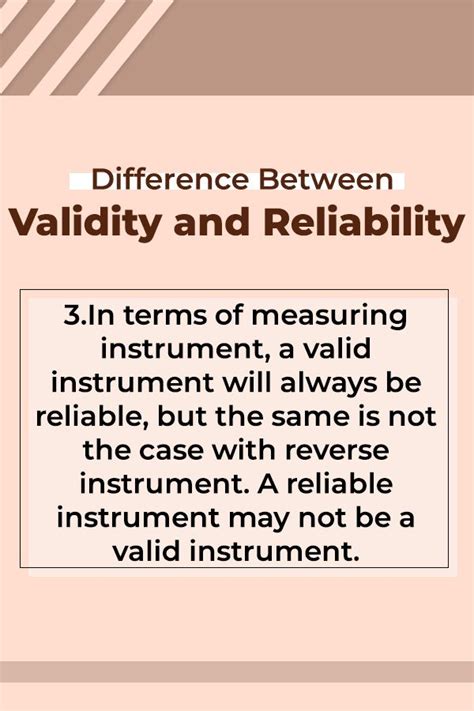 What Is The Difference Between Validity And Reliability In Research