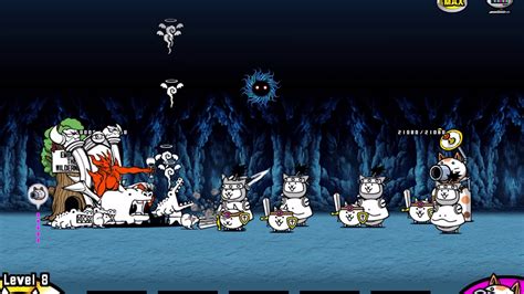 The Battle Cat Chapter Moon Only Axe Cat And Ninja Cat Youtube