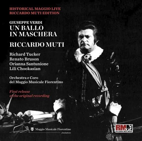 Verdi Un Ballo In Maschera Riccardo Maggio Musicale Fiorentino Muti