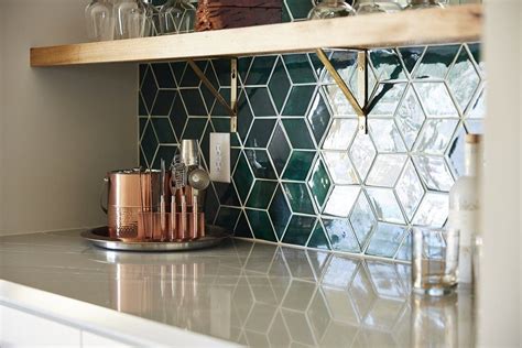 Emerald Green Kitchen Tile Backsplash Handmade Tile By Mercury