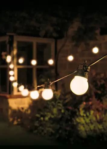 Smart Garden Set Of 10 Connectable Party Warm White Festoon Lights