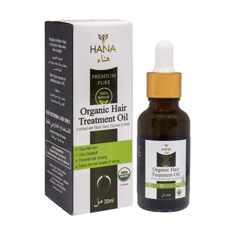 Hana Organic Hair Treatment Oil 30ml Online At Best Price Hair Oils