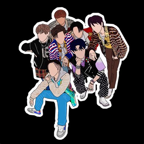 NCT DREAM Sticker HOT SAUCE CRAZY VER Pegatinas Bonitas Pegatinas Imprimibles Marcos Para