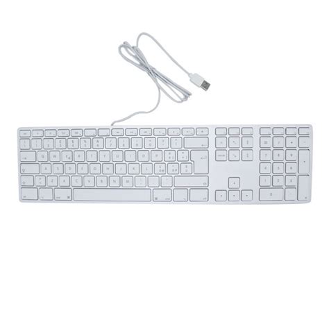 Wired Aluminum Keyboard Matias Silver