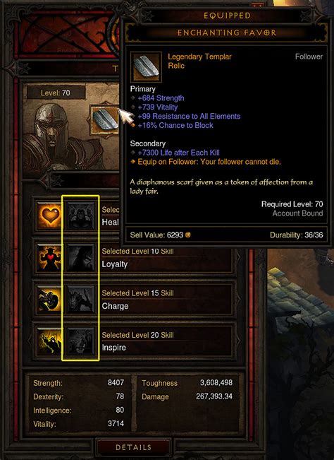 Lost Skills And Choice For Templar Bug Report Diablo 3 Forums