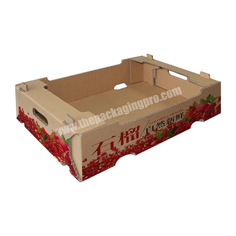 China Cheap Banana Carton Box Wholesale Corrugated Fruit Box Cartons