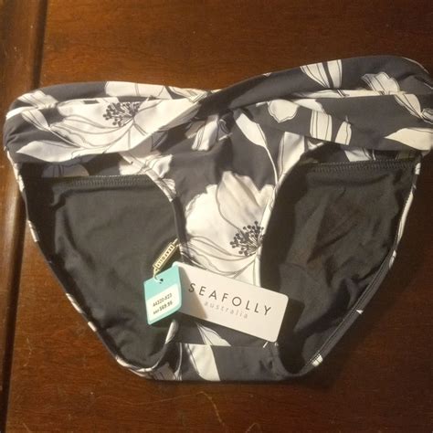 Seafolly Swim Nwt Seafolly Australia Paradiso Twist Band Mini Hipster Bikini Bottoms Poshmark