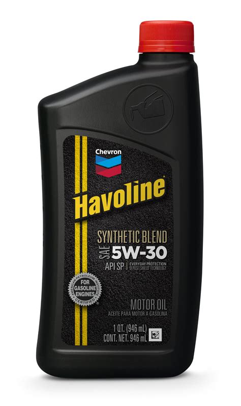 Havoline® Synthetic Blend Motor Oil 5W-30 | Santmyer Online Store