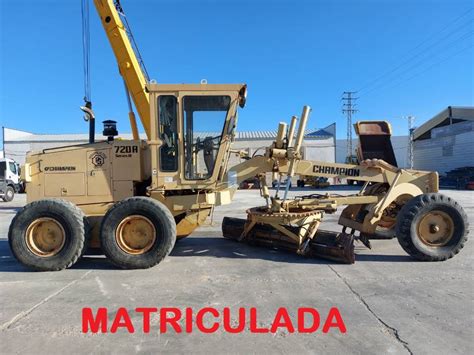 Champion 720 A III VHP Motoniveladoras Construcción Alquimecanica