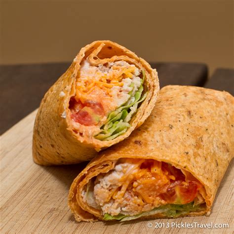 Buffalo Chicken Wrap Recipe Summer Picnic Fun