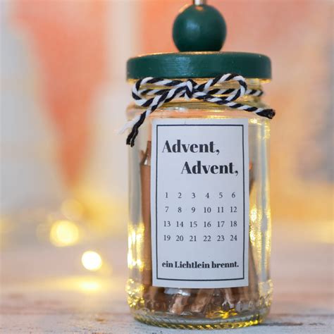 DIY Kerzen Adventskalender Scandify Your Life