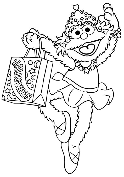 Free Printable Sesame Street Coloring Pages