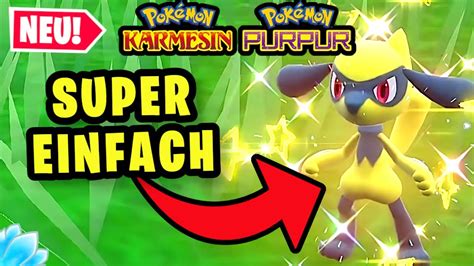 Jetzt Noch EINFACHER Shiny Riolu Fangen Im Pokemon Karmesin Purpur