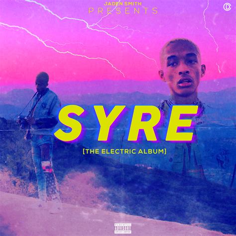 Jaden Smith SYRE The Electric Album Concept Art Behance