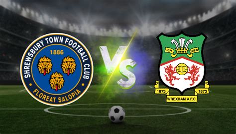 Shrewsbury Vs Wrexham Pron Stico Deportivo Gratis Fa Cup