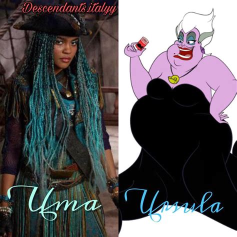 Descendants🍎 On Instagram New Post‼️ Uma Daughter Of Ursula🐙 Q