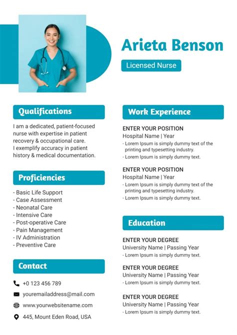 Nursing Resume Examples