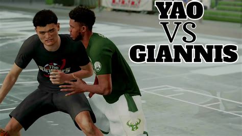 YAO MING 1v1 GIANNIS ANTETOKOUNMPO YouTube