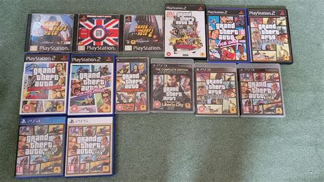 My entire GTA collection 🙂 : r/GTA