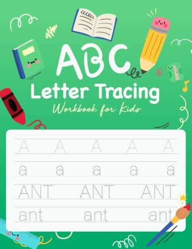 Abc Letter Tracing Workbook Alphabet Letters Workbook A Z And Simple