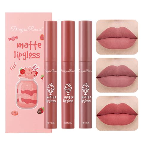 Nude Matte Lipstick Set Hour Superstay Natural Nude Lip Glazes Long Lasting Waterproof