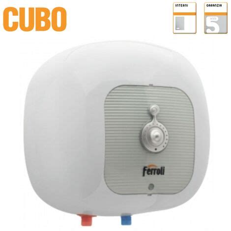 Ferroli Cubo Sg 15 S Sous Vier Chauffe Eau Lectrique 15 Litres Nouveau