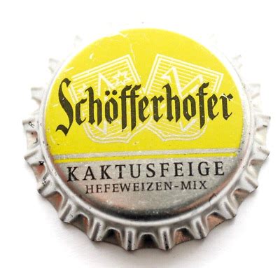 Germany Schofferhofer Kaktusfeige Beer Bottle Cap Kronkorken Tapon